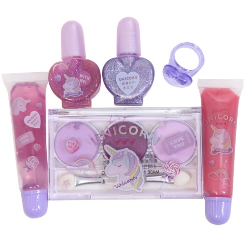ファンシーメイクアップキット コスメ雑貨 ユニコーン 保育園 幼稚園 小学生 プレゼント グッズ