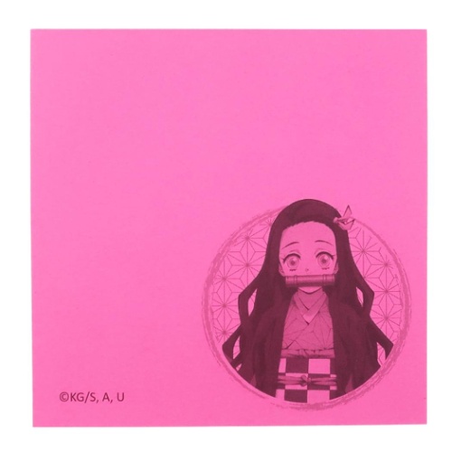 鬼滅の刃 付箋 5カラー ネオン ふせん Aタイプ 少年ジャンプ アニメキャラクター グッズ メール便可