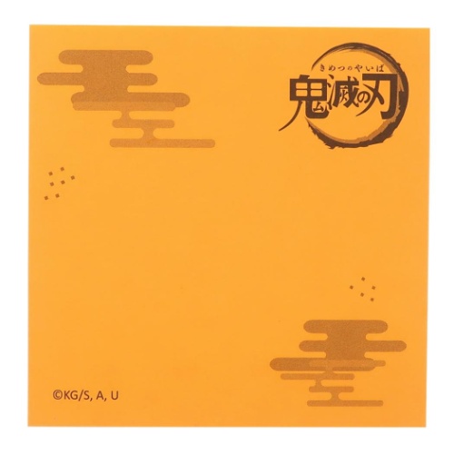 鬼滅の刃 付箋 5カラー ネオン ふせん Aタイプ 少年ジャンプ アニメキャラクター グッズ メール便可