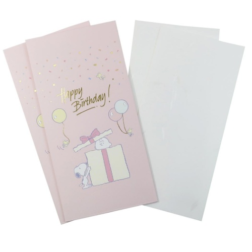 スヌーピー 祝儀袋 お祝い袋 バースデー お誕生日 プレゼント ピーナッツ キャラクター グッズ メール便可