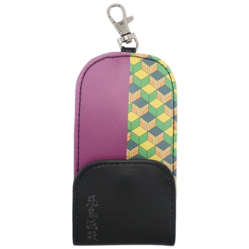 鬼滅の刃 リール付き ランドセルキーケース 冨岡義勇 伸びる 鍵カバー 少年ジャンプ アニメキャラクター グッズ メール便可