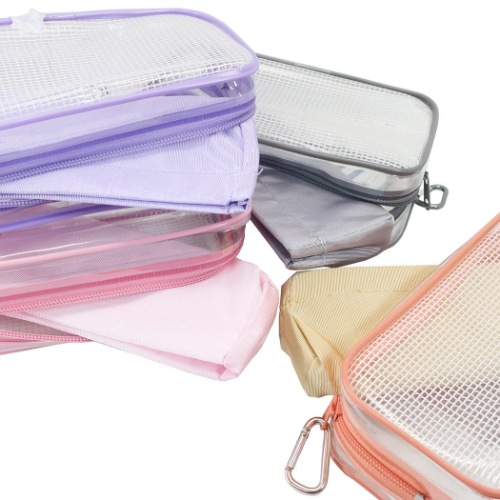 ペンケース BOX クリア ペンポーチ IRO MEE ペンシル モノトーン 女の子向け かわいい 小学生 中学生 グッズ