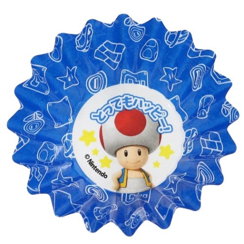 スーパーマリオ おかずカップ 6号 30枚入り キャラ弁雑貨 キャラクター グッズ