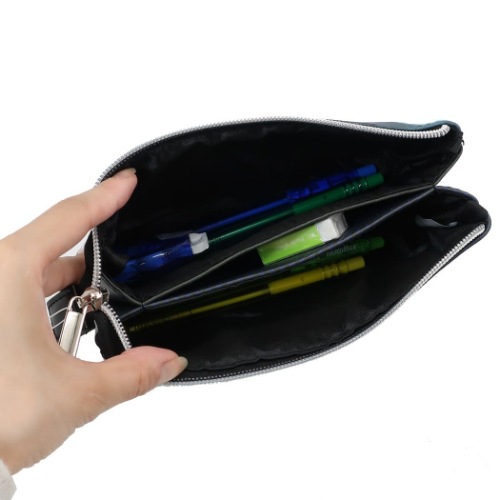 鬼滅の刃 竈門炭治郎＆竈門禰豆子 3ポケット ペンポーチ ペンケース 少年ジャンプ アニメキャラクター グッズ