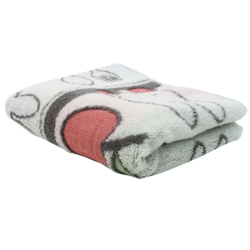 ミッフィー フェイスタオル ジャガード ロングタオル フルーツとミッフィー ディックブルーナ 絵本キャラクター グッズ メール便可