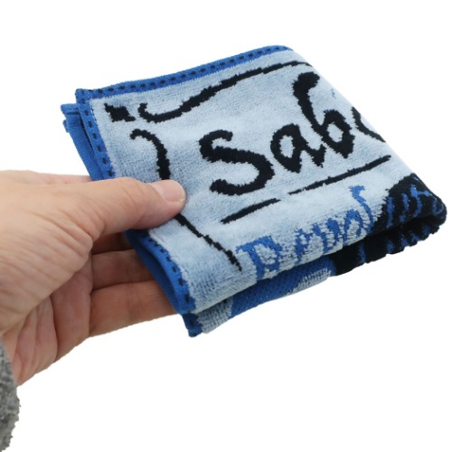 ワンピース ミニタオル ジャガード ハンカチタオル サボ ONE PIECE アニメキャラクター グッズ メール便可