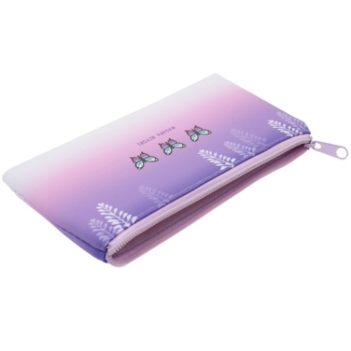 和柄びより ペンケース チューズミー ペンポーチ チョウ ムラサキ 小学生 中学生 高校生 女の子 グッズ メール便可