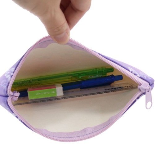 和柄びより ペンケース チューズミー ペンポーチ チョウ ムラサキ 小学生 中学生 高校生 女の子 グッズ メール便可