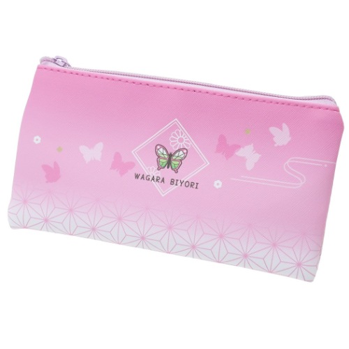 和柄びより ペンケース チューズミー ペンポーチ チョウ ピンク 小学生 中学生 高校生 女の子 グッズ メール便可