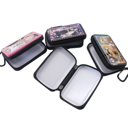 鬼滅の刃 スクエア ポーチ カラビナ付き マルチファスナー缶ケース 2 B柄 竈門禰豆子我妻善逸 嘴平伊之助 少年ジャンプ