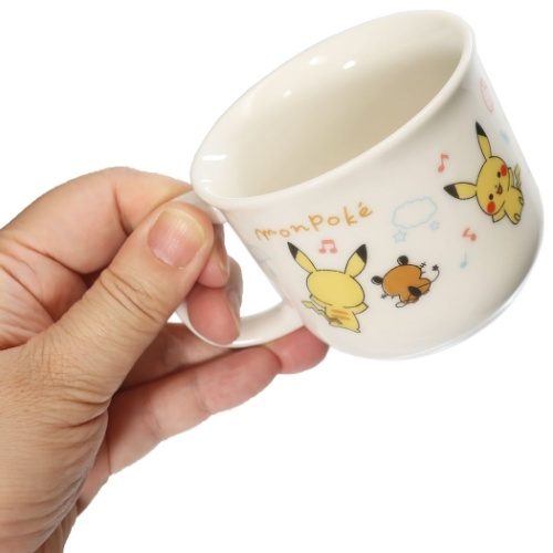 モンポケ 磁器製 こども マグカップ キッズ食器 ピカチュウ ポケモン キャラクター グッズ