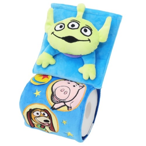 トイストーリー エイリアン トイレットペーパーホルダー トイレ用品 ハピネスフレンズ ディズニー キャラクター グッズ