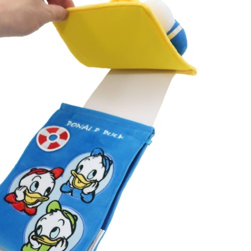 ドナルドダック ぬいぐるみ トイレットペーパーホルダー トイレ用品 ライクフレンズ ディズニー キャラクター グッズ