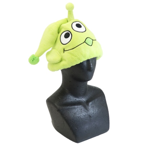 トイストーリー キャップタオル マイクロファイバー ヘアドライタオル帽子 エイリアン ファニーキャップ ディズニー 