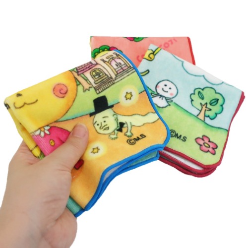 コジコジ ミニタオル インクジェット ハンカチタオル メルヘンの国の夜 さくらももこ キャラクター グッズ メール便可