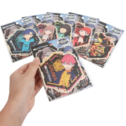 SSSS.DYNAZENON ステッカー トラベル ビッグ シール 山中 暦 ダイナゼノン アニメキャラクター グッズ メール便可