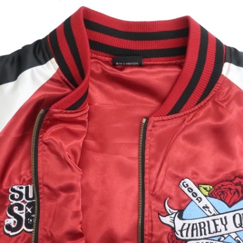 スーサイドスクワッド スカジャン アウター クレイジーハーレイクイン