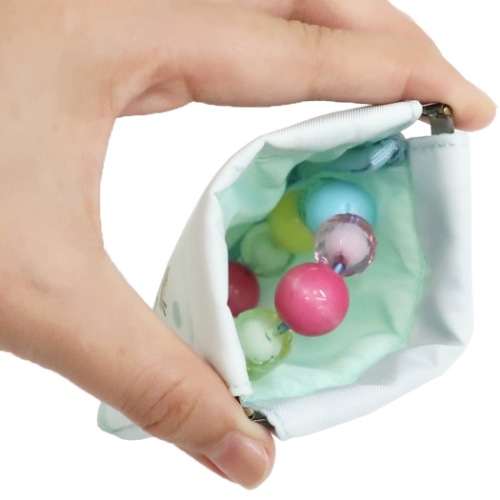 サンリオキャラクターズ ミニポーチ ばね口パカッと ポーチ サンリオ キャラクター グッズ メール便可