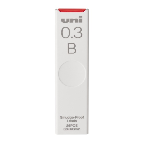 ユニ シャープペン替え芯 uni 替芯 0.3mm 中学生 高校生 大人 グッズ メール便可