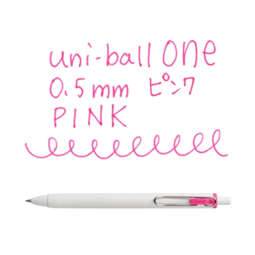 ボールペン ユニボール ワン ゲルインクボールペン 0.5mm 全10色 uni-ball ONE 小学生 中学生 高校生 大人 グッズ メール便可