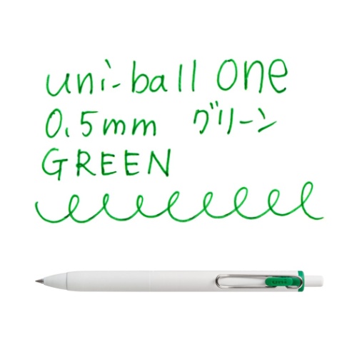 ボールペン ユニボール ワン ゲルインクボールペン 0.5mm 全10色 uni-ball ONE 小学生 中学生 高校生 大人 グッズ メール便可