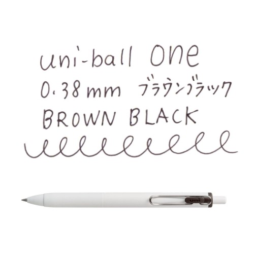 ボールペン ユニボール ワン ゲルインクボールペン 0.38mm 全20色 uni-ball ONE 小学生 中学生 高校生 大人 グッズ メール便可
