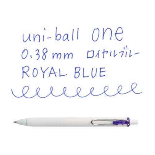 ボールペン ユニボール ワン ゲルインクボールペン 0.38mm 全20色 uni-ball ONE 小学生 中学生 高校生 大人 グッズ メール便可