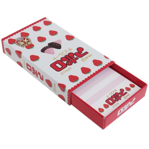 メモ帳 アポロ 箱入り スライド メモ おやつマーケット キャラクター グッズ メール便可