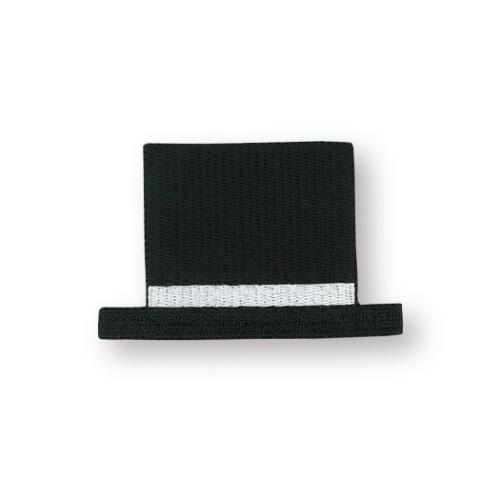 ワッペン モチーフワッペン ボウシ 入園 入学 保育園 幼稚園 小学生 キッズ 子ども 男の子 グッズ メール便可