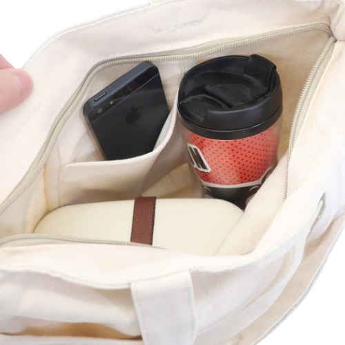 ランチバッグ 天ファスナー付き ミニトート おねむプードル プレゼント かわいい グッズ