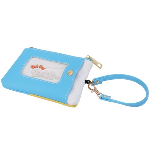 PUIPUIモルカー 小銭入れ ＆ 定期入れ リール付き マルチICカードケース アビー キャラクター グッズ