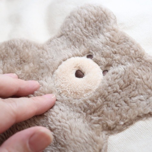 モコモカ トートバッグ 天ファスナー付 シンプル 帆布トート mocomocha プレゼント グッズ