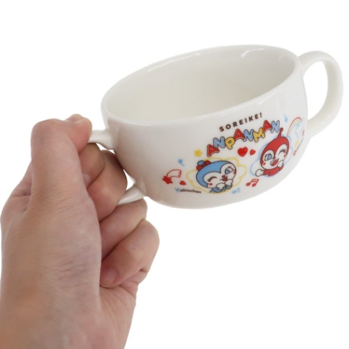 アンパンマン 両手ブリオン キッズ食器 なかよし アニメキャラクター グッズ