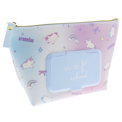 ニコプチスクール 抗菌seepo4 シーポ4 シートケース付き 機能性ポーチ B ユニコーン np school ファッションブランド グッズ