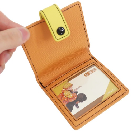 鬼滅の刃 スーツケース ネームタグ シークレット ネームホルダー 我妻善逸 少年ジャンプ アニメキャラクター グッズ メール便可