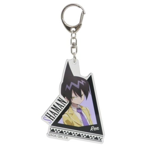 シャーマンキング アクリルキーホルダー キーリング 道蓮 SHAMAN KING アニメキャラクター グッズ メール便可