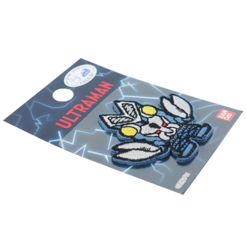 バルタン星人 ワッペン アイロンパッチシール ウルトラマン 特撮ヒーロー キャラクター グッズ メール便可