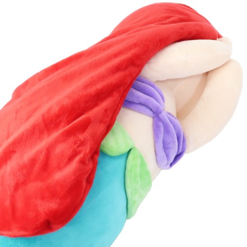 アリエル 添い寝枕 ぬいぐるみクッション リトルマーメイド ディズニープリンセス キャラクター グッズ