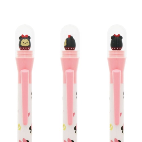 ミニーマウス ボールペン くるくるドームペン 0.7mm ディズニー キャラクター グッズ メール便可