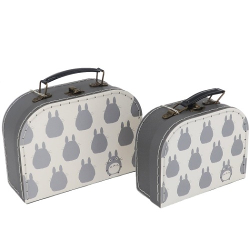 となりのトトロ 収納ケース バッグ型箱小 トトロシルエット スタジオジブリ キャラクター グッズ