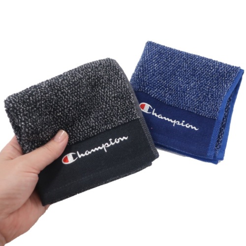 チャンピオン Champion ミニタオル ジャガード ハンカチタオル メジャーロゴ スポーツブランド グッズ メール便可