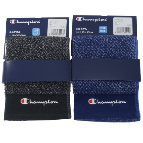 チャンピオン Champion ミニタオル ジャガード ハンカチタオル メジャーロゴ スポーツブランド グッズ メール便可