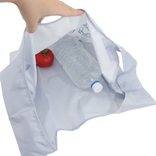 リラックマ 折りたたみ ショッピングバッグ エコバッグ お花畑でかくれんぼ サンエックス キャラクター グッズ メール便可