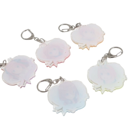 五等分の花嫁 アクリル キーホルダー キーリング 中野二乃 ハートフレーム アニメキャラクター グッズ メール便可