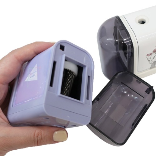 鉛筆削り 電池式 電動えんぴつけずり MEMORY NIGHT 2022年新入学 女の子向け グッズ