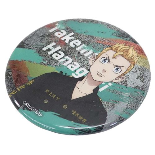 東京リベンジャーズ 缶バッジ 缶ケース入り カンバッジ 花垣武道 タケミチ 少年マガジン アニメキャラクター グッズ メール便可