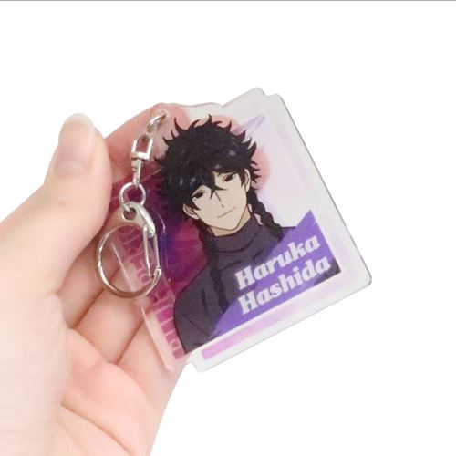ブルーピリオド キーリング アクリル キーホルダー 橋田悠 アニメキャラクター グッズ メール便可