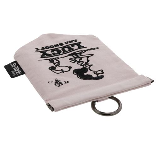 スヌーピー 携帯 ゴミ袋 ポーチ ペナント風 ダストポーチ ルーシー PNAT8 ピーナッツ キャラクター グッズ