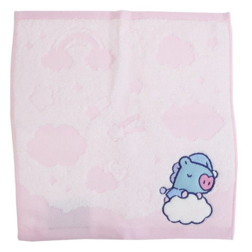 BT21 ミニタオル ジャガード ハンカチタオル ドリームオブベイビー MANG LINE FRIENDS キャラクター グッズ メール便可