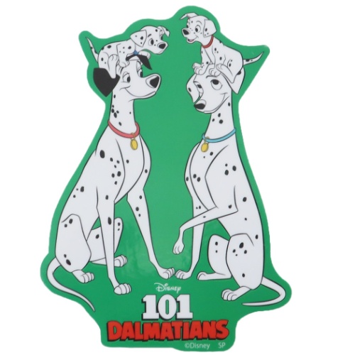 101匹わんちゃん ステッカー ダイカット ビニール ファミリー ディズニー キャラクター グッズ メール便可